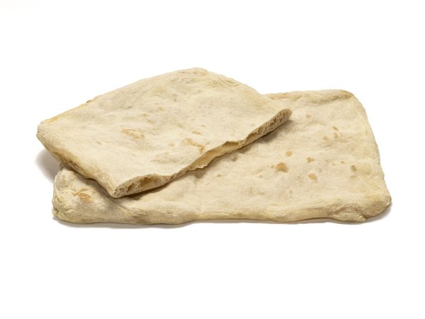 Pizza rectangulaire à la coupe